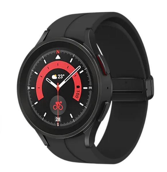SMARTWATCH GALAXY WATCH5 PRO/45MM BLACK SM-R920 SAMSUNG Viedais pulkstenis, smartwatch