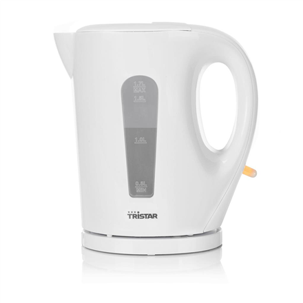 Tristar Jug Kettle WK-3380 Electric, 2200 W, 1.7 L, Plastic, 360 degrees  rotational base, White Elektriskā Tējkanna