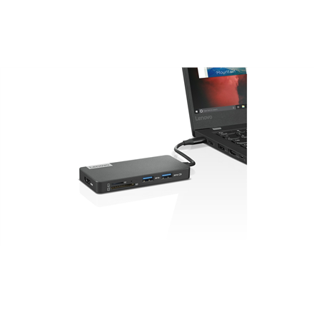 LNV USB-C 7-in-1 HUB 4X90V55523 dock stacijas HDD adapteri