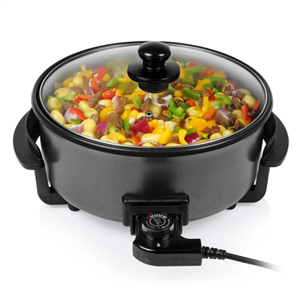 Tristar Multifunctional grill pan XL PZ-9135 Grill, Diameter 30 cm, 1500 W, Lid included, Fixed handle, Black Galda Grils