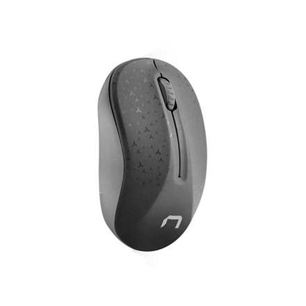 Wireless mouse Toucan black-grey Datora pele