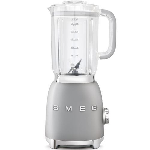 Smeg BLF01SVEU Standmixer Polarsilver Metallic (Nedaudz boj. iepakoj.) Blenderis