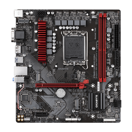 Gigabyte B760M GAMING DDR4 motherboard Intel B760 Express LGA 1700 micro ATX pamatplate, mātesplate