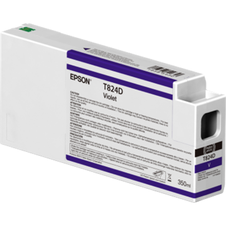 Ink Epson Violet T824D00 UltraChrome HDX | 350ml | SC 6/7/8/9000 kārtridžs