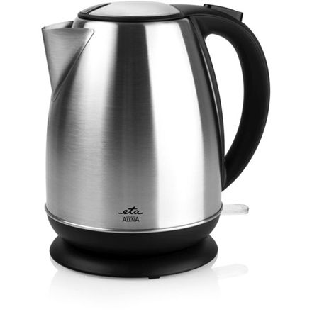 ETA Kettle ETA359090000 Alena Electric, 2200 W, 1.7 L, Stainless steel, 360 degrees  rotational base, Stainless steel Elektriskā Tējkanna