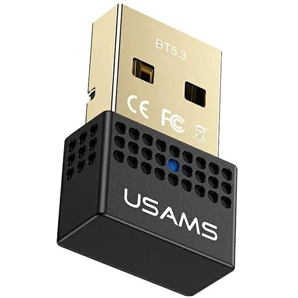 USAMS Adapter USB Bluetooth czarny|black ZB285SPQ01 (US-ZB285) ZB285SPQ01 (6958444908854)