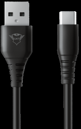 Uzlādes kabelis Trust GXT 226 PS5 3 m melns TGXT226 (8713439241686) USB kabelis