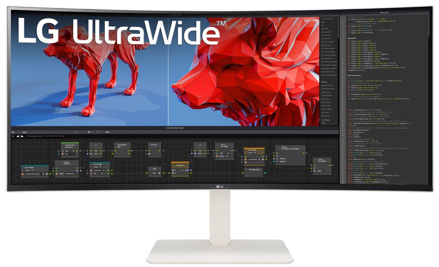 LG UltraWide 38BR85QC-W Monitor 95,29cm (37,5 Zoll) 38BR85QC-W.AEU (8806096213070) monitors