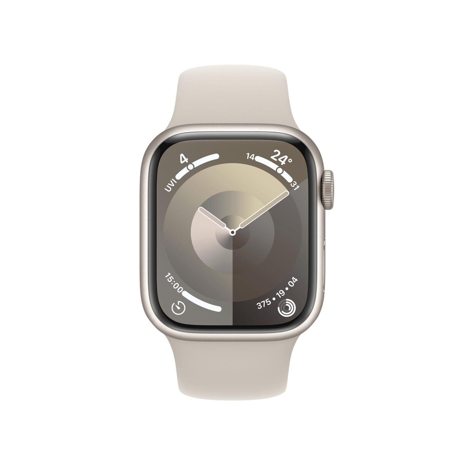 Apple Watch Series 9 GPS+Cell.45mm Aluminium Starl.Sport S/M Viedais pulkstenis, smartwatch