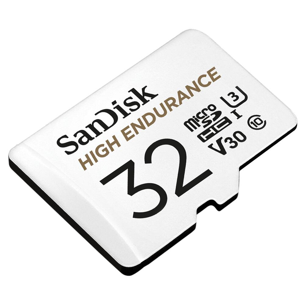 SanDisk High Endurance MicroSDHC 32 GB Class 10 UHS-I/U3 A1 V30 (SDSQQNR-032G-GN6IA) atmiņas karte