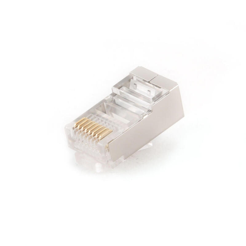 Shielded modular plug RJ45/FTP/cat.5e/100pcs