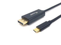 Equip Adapter USB-C -> DisplayPort           4K60Hz 1.00m sw adapteris