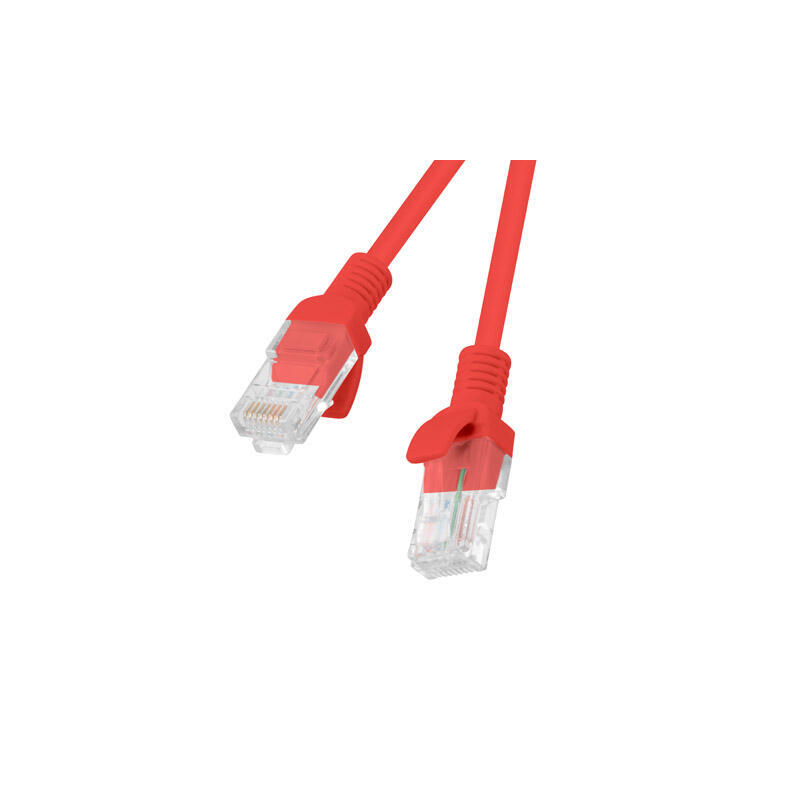 Patchcord cat.5e 1.0M   UTP red tīkla kabelis