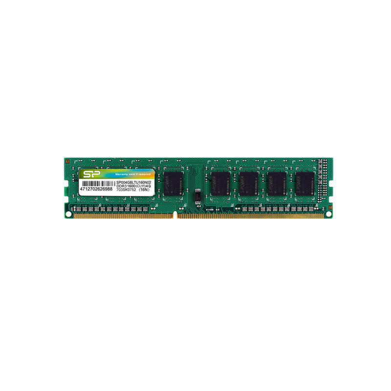 Silicon Power DDR3, 1600 MHz operatīvā atmiņa