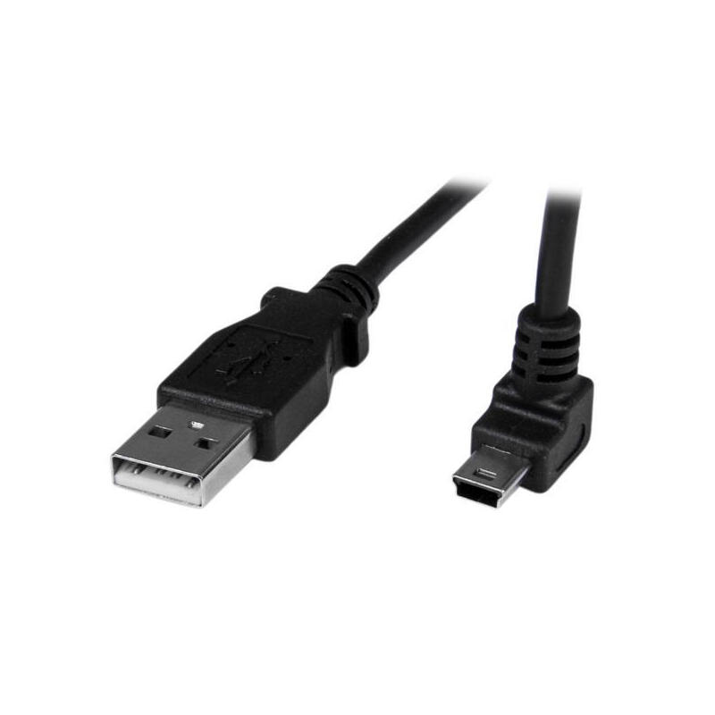 StarTech.com 1m USB auf Mini USB Anschlusskabel gewinkelt - USB A zu Mini B K... adapteris