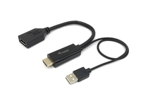 Equip HDMI Adapter Displayport  St/Bu 0.15m 4K/60Hz       sw adapteris