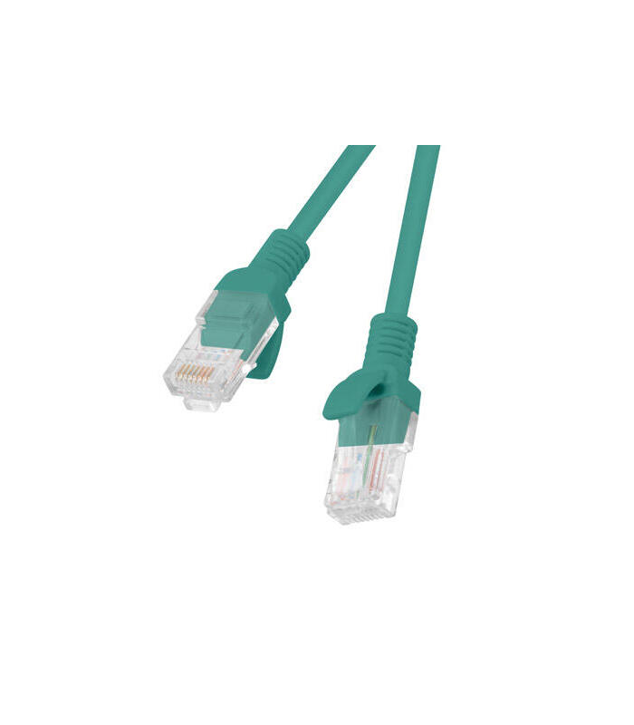 Patchcord cat.6 1.0M    UTP green tīkla kabelis