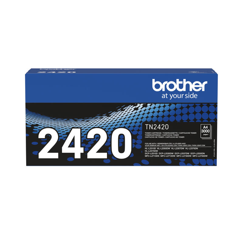 Brother TN-2420 black for up to 3.000 pages (TN2420) toneris