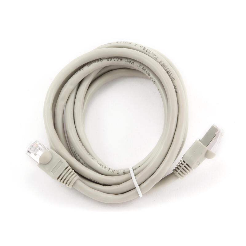 Gembird patchcord RJ45, cat. 6, FTP, LSZH jacket, CU, 2m, gray tīkla kabelis