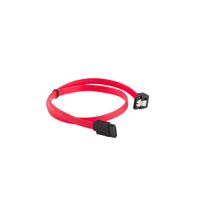 Cable SATA DATA III 0.5M Metal angled kabelis datoram