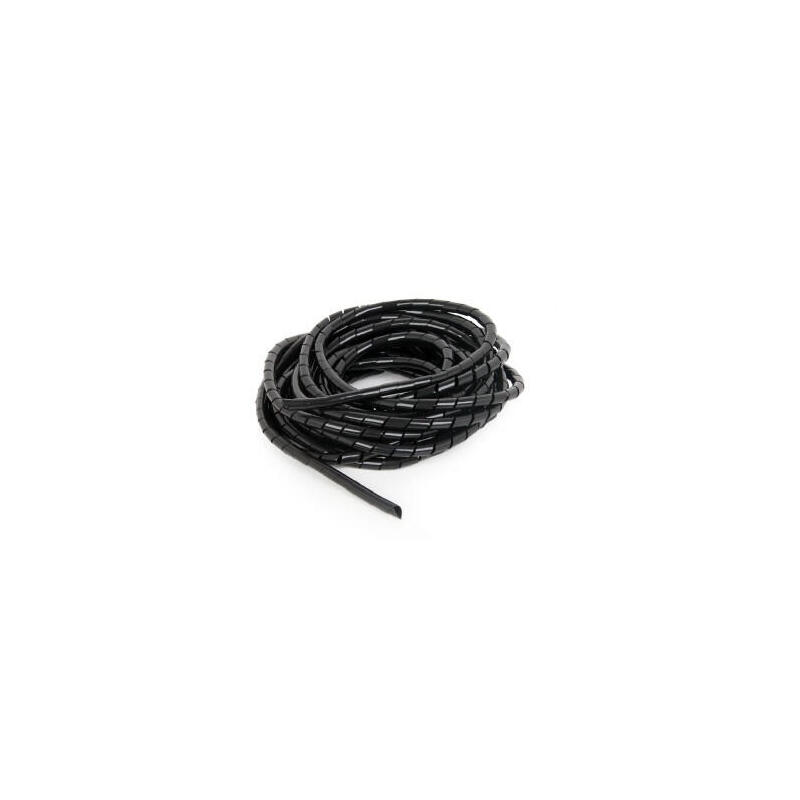 Gembird cable organizer - Spiral Wrapping Band, 10m, black, 12mm kabelis, vads