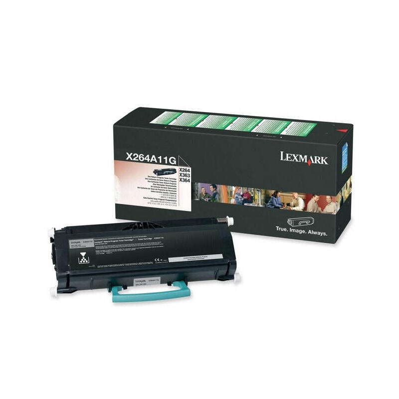 Lexmark X264, X363, X364 Return Programme Toner Cartridge (3 toneris