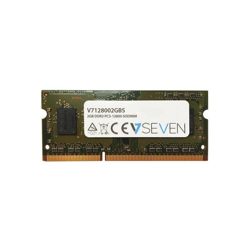 Atmiņa do laptopa V7 DDR3 SODIMM 2GB 1600MHz CL11 (V7128002GBS) operatīvā atmiņa