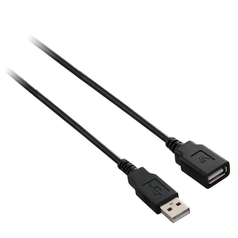 Kabel USB V7 USB A/A 3m (V7E2USB2EXT-03M) USB kabelis