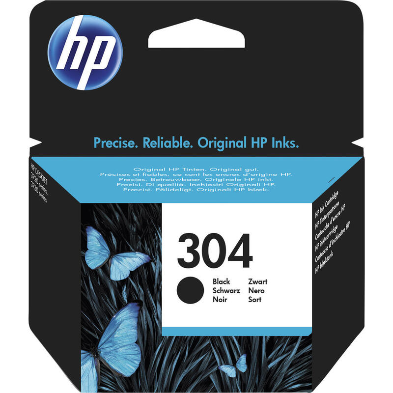 HP N9K06AE ink cartridge black No. 304 kārtridžs
