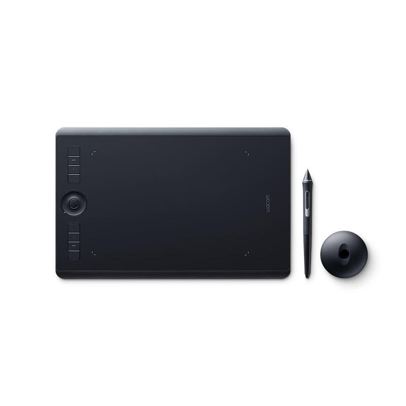 Wacom Intuos Pro Medium - Digitizer - 22.4 x 14.8 cm - Multi-Touch - Electromagnetic - Wireless, Wired - USB, BT grafiskā planšete