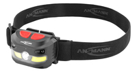 Latarka czolowa Ansmann Ansmann headlamp HD250RS, LED light (black) kabatas lukturis