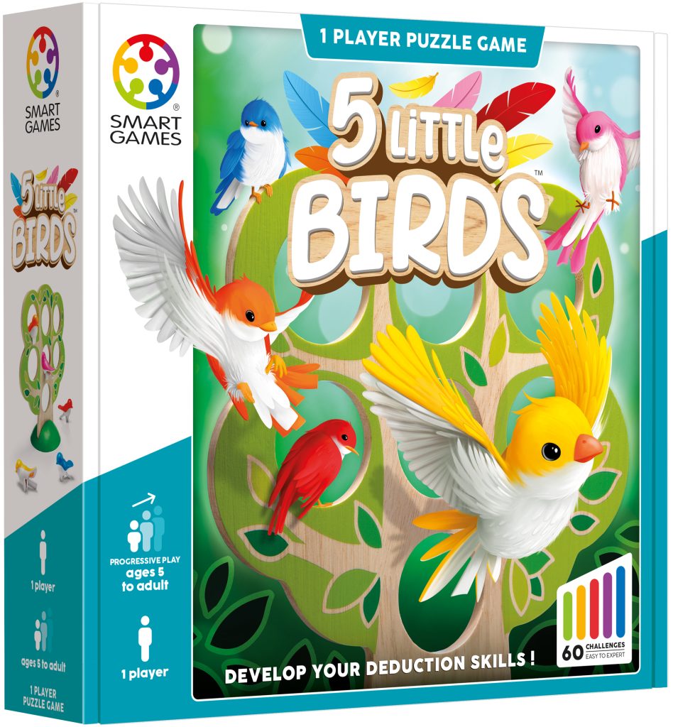 Brain Games SmartGames - 5 little birds galda spēle