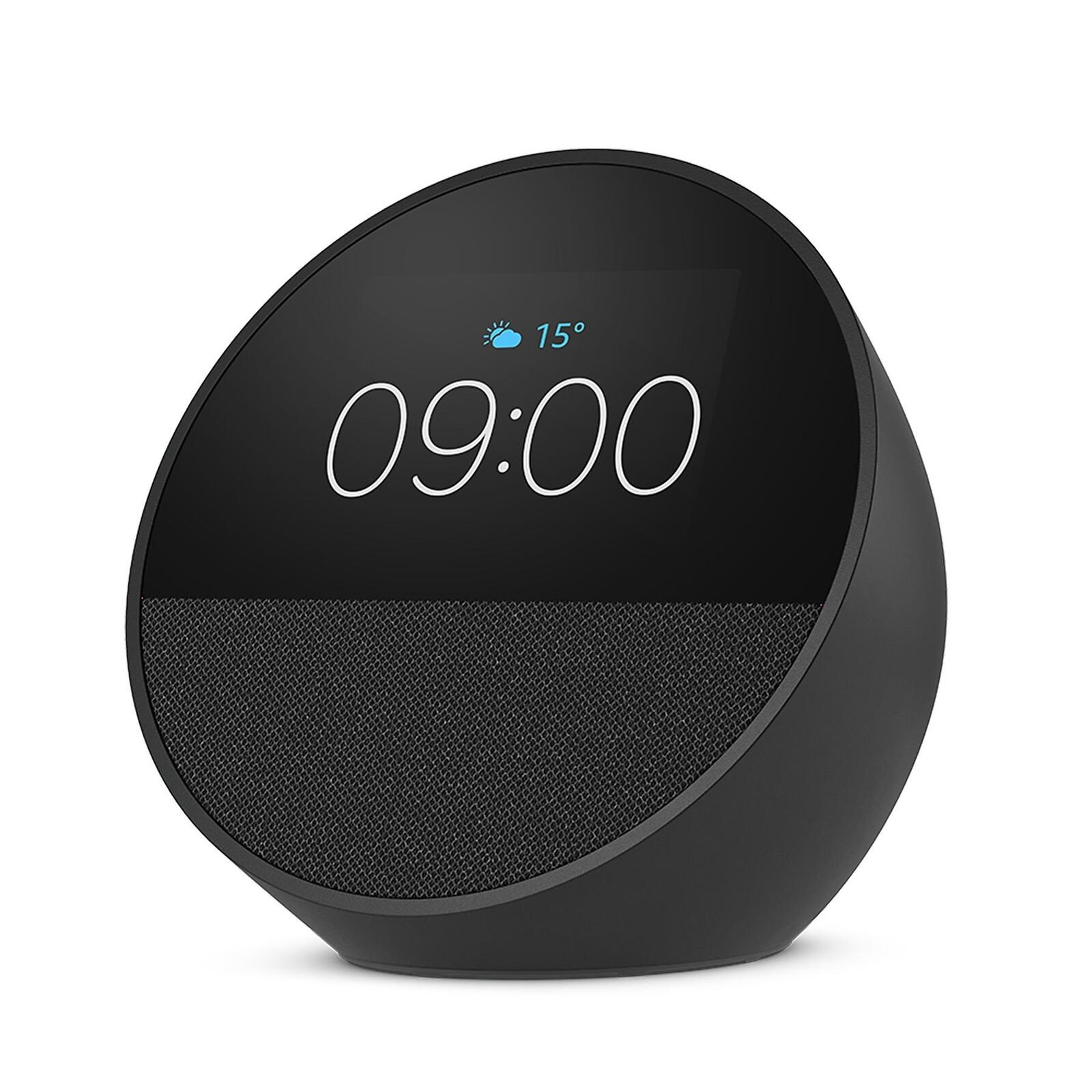 Amazon Echo Spot (2024) - Smart Speaker, schwarz 0840268977146 (840268977146) datoru skaļruņi