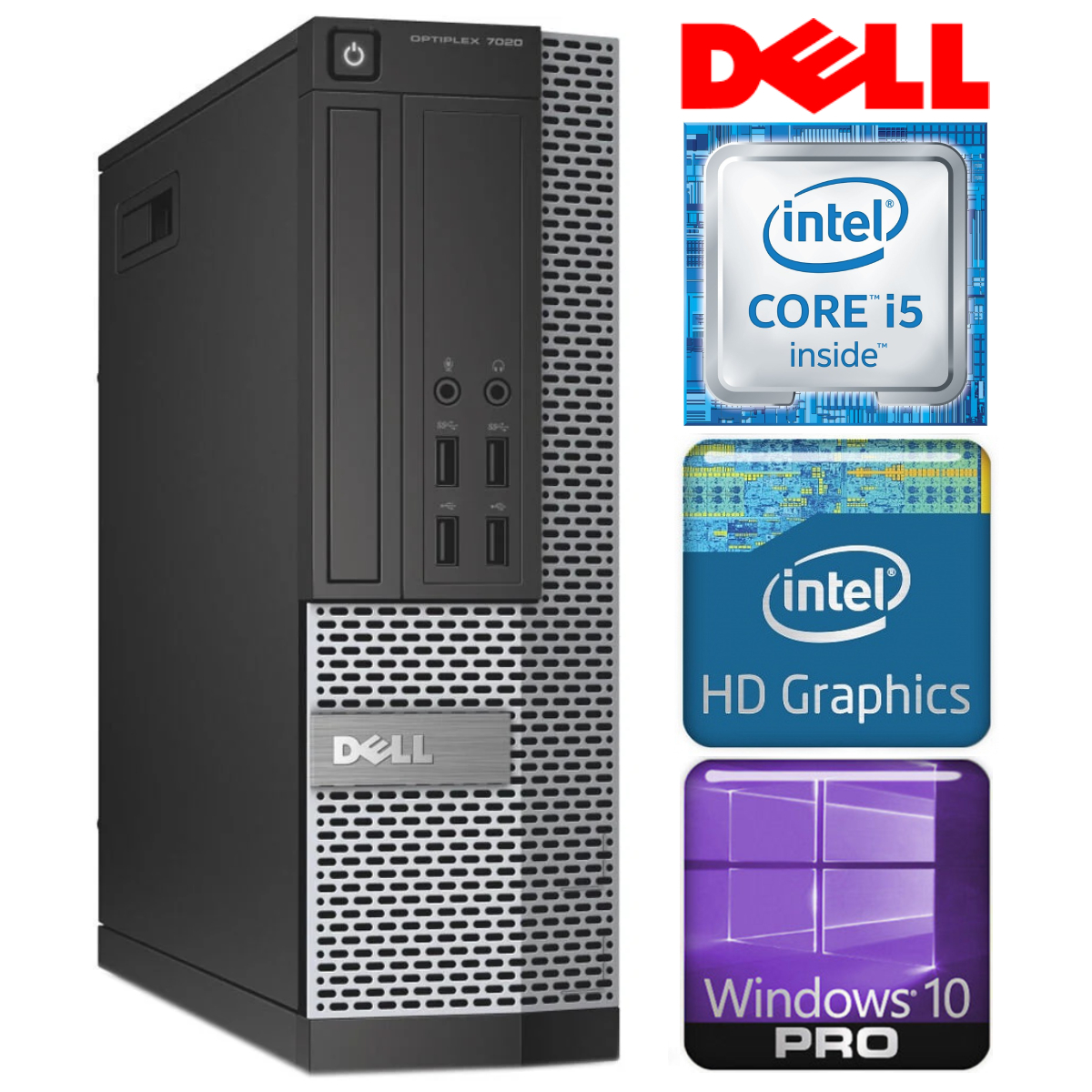 DELL 7020 SFF i5-4570 16GB 240SSD+1TB WIN10PRO/W7P RW32658P4 (UP4411532658)