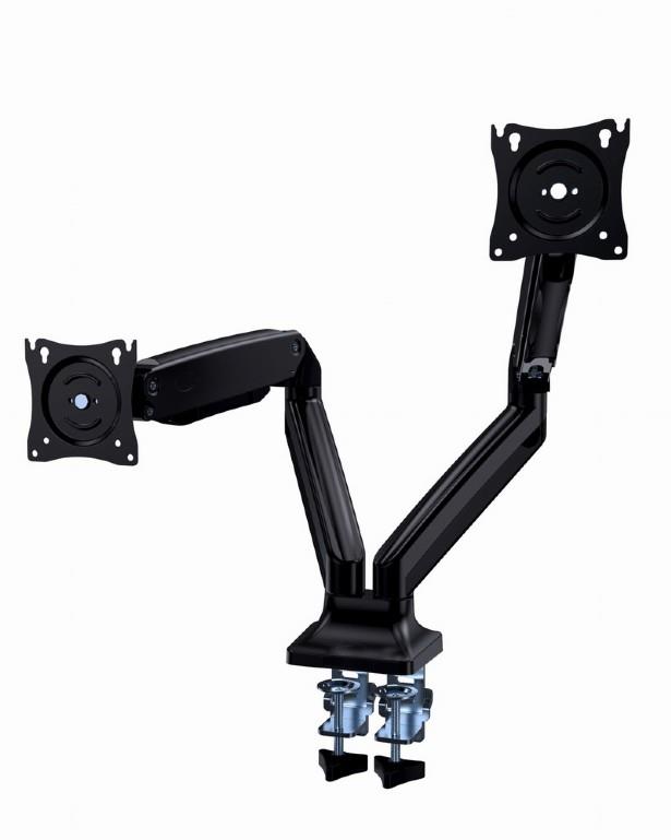 GEMBIRD Full-motion desk 2-mounting arm