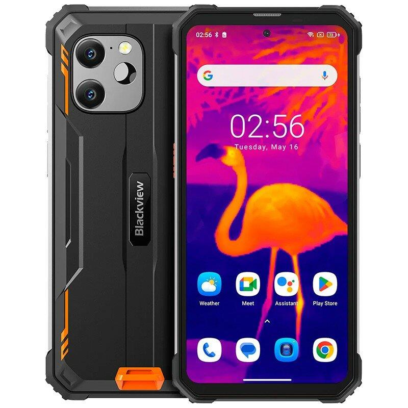 Blackview BV8900 8GB/256GB Orange Mobilais Telefons