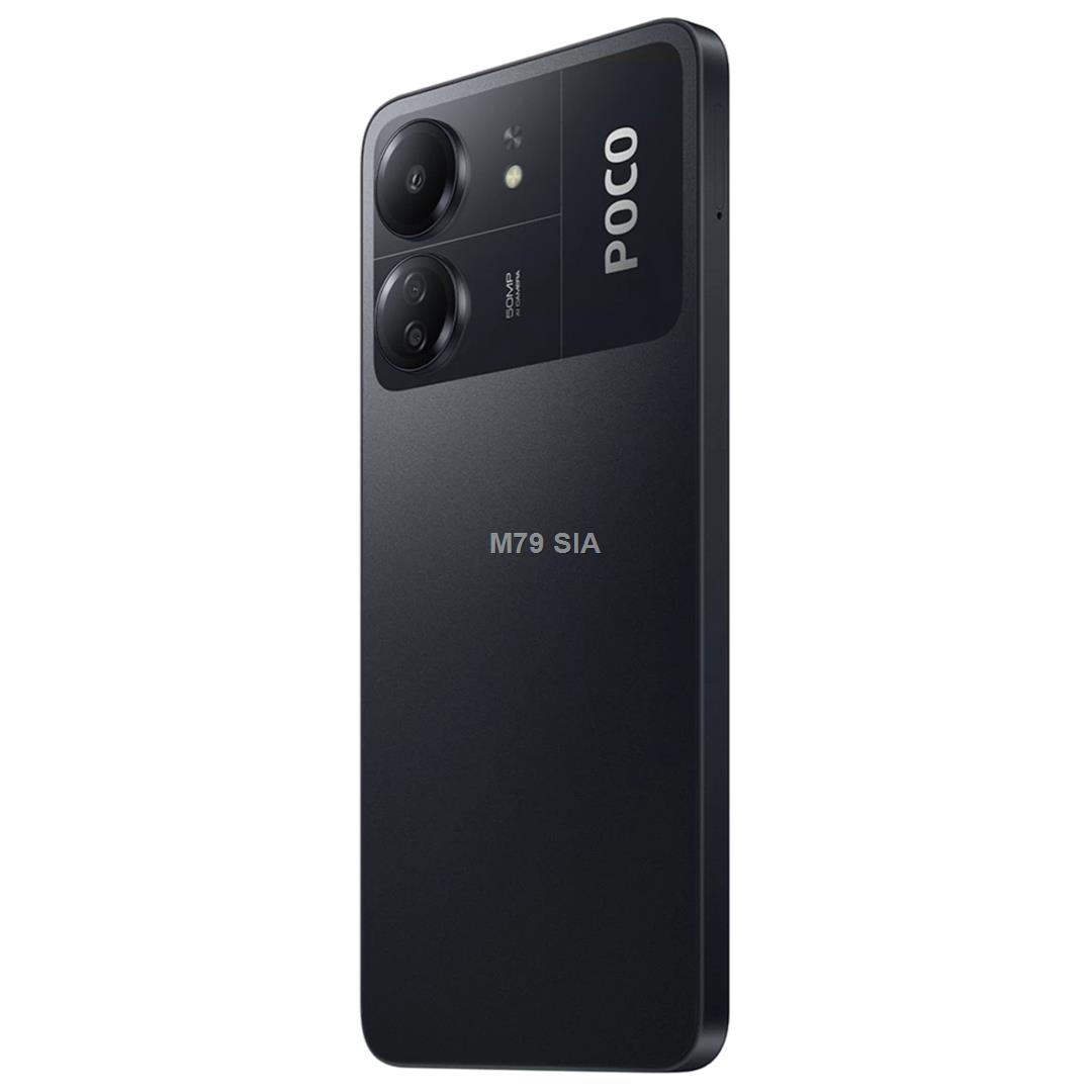 Xiaomi Poco C65 6GB/128GB Black Mobilais Telefons