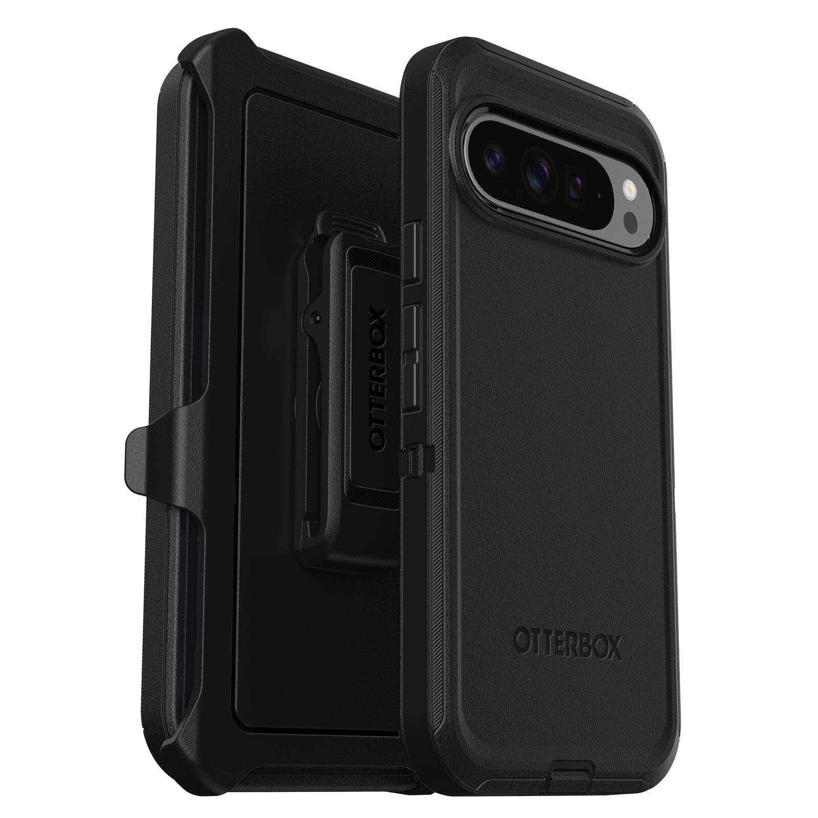 OtterBox Defender Google Pixel 9 Pro XL - black aksesuārs mobilajiem telefoniem