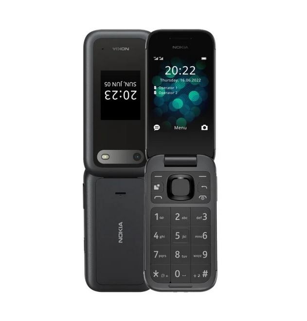Phone 2660 Flip Black + charging station Mobilais Telefons