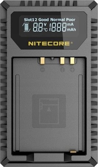 Ladowarka Nitecore Ladowarka Usb Na 2x Akumulator Fuji Fujifilm Np-w126 Np-w126s + Ekran Lcd / Nitecore / Fx1 SB8002 (6952506492657)