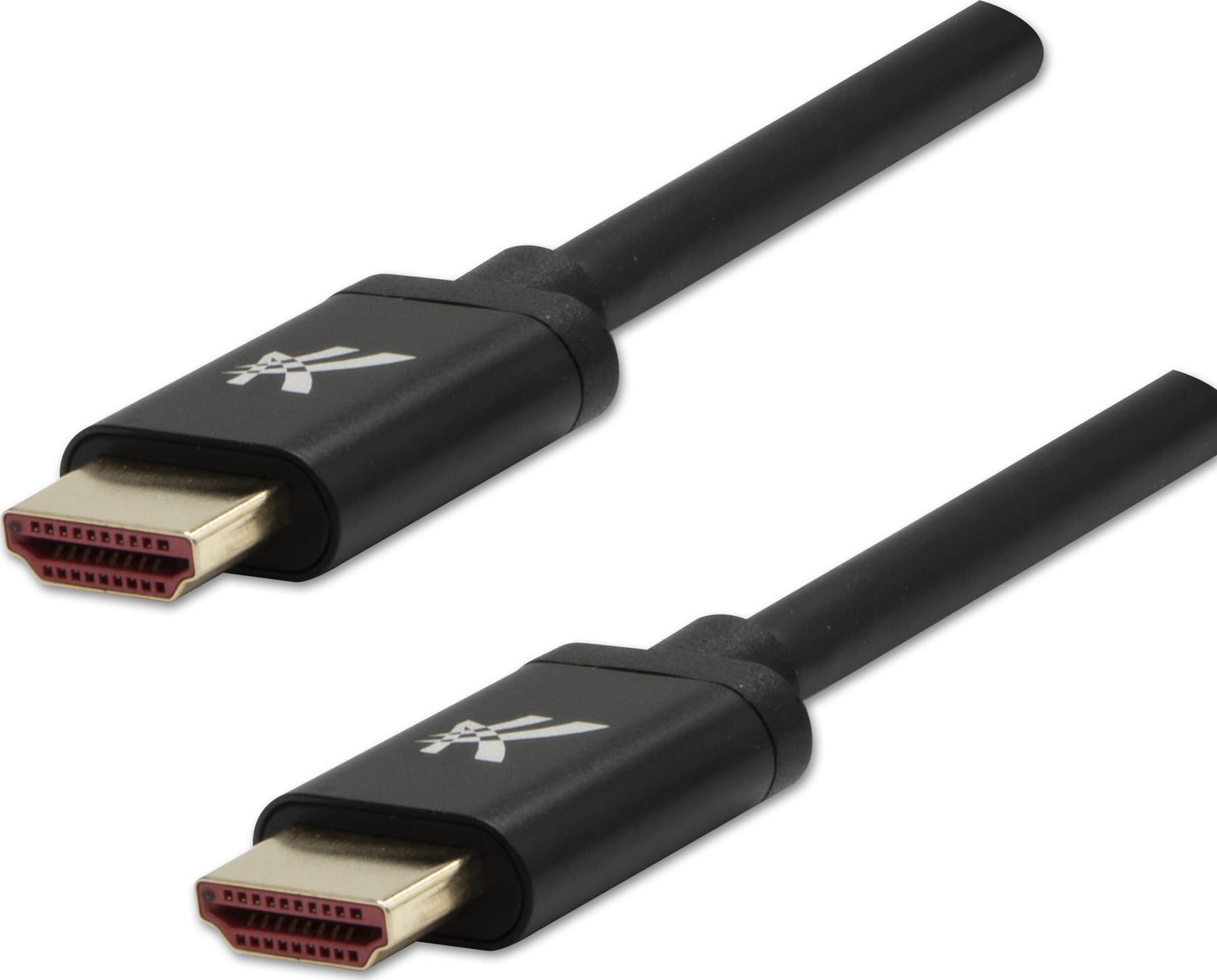 Video Kabel HDMI M - HDMI M, HDMI 2.1 - Ultra High Speed, 1m, pozlacane zlacza, aluminiowa obudowa,, czarny, Logo 8K@60Hz, 48Gb/s 11620601 (
