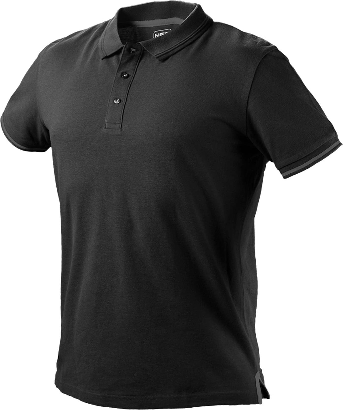 Neo Koszulka polo (Koszulka polo DENIM, czarna, rozmiar XXXL) 81-659-XXXL (5907558467963)