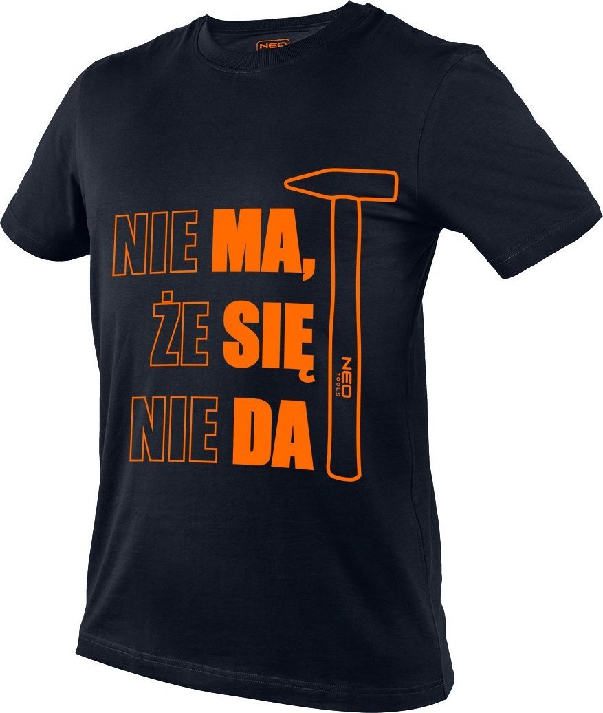 Neo T-shirt z nadrukiem, MA SIE DA, rozmiar XXL 13082868