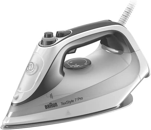 Braun TexStyle 7 Pro SI 7149, steam iron (white/black) Gludeklis