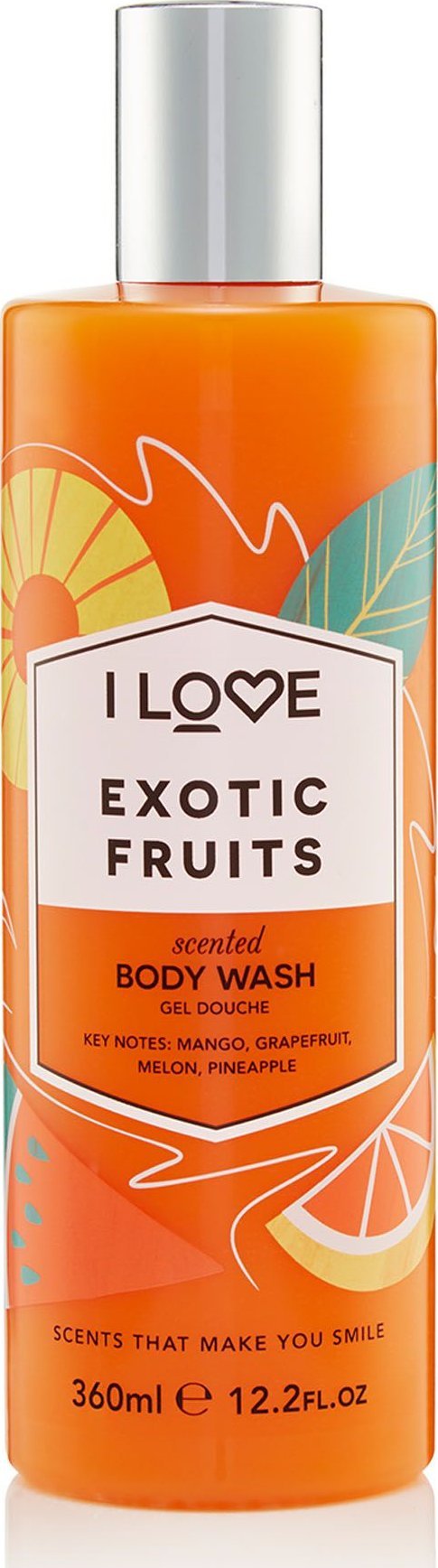 I LOVE_Scented Body Wash zel pod prysznic i do kapieli Exotic Fruits 360ml 5060351545013 (5060351545013)