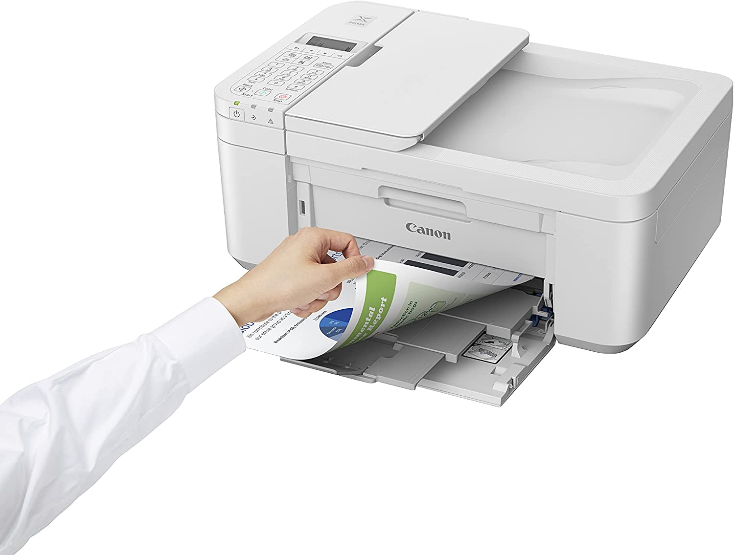 CANON PIXMA TR4651 WH color inkjet MFP printeris