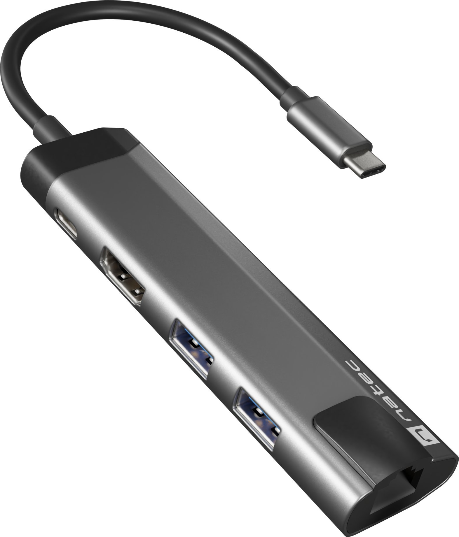 NATEC Multiport Fowler Go USB-C USB centrmezgli
