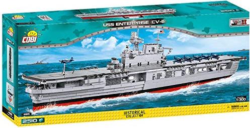 COBI WW2 USS Enterprise (CV-6) - COBI-4815 COBI-4815 (5902251048150) bērnu rotaļlieta
