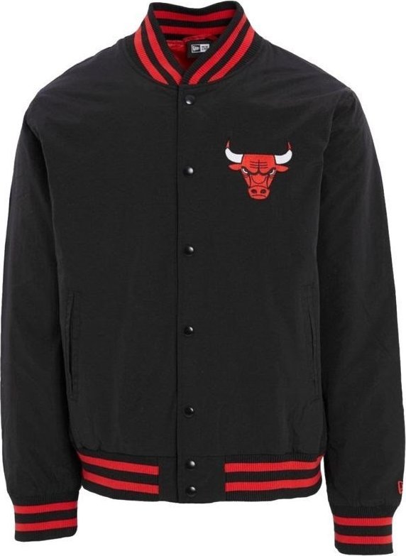 New Era New Era Team Logo Bomber Chicago Bulls Jacket 60284773 Czarne L