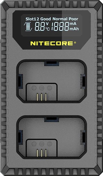 Ladowarka Nitecore Ladowarka Usb Na 2x Akumulator Sony Np-fw50 / Npfw50 + Ekran Lcd - Nitecore / Usn1 SB7998 (6952506492374)